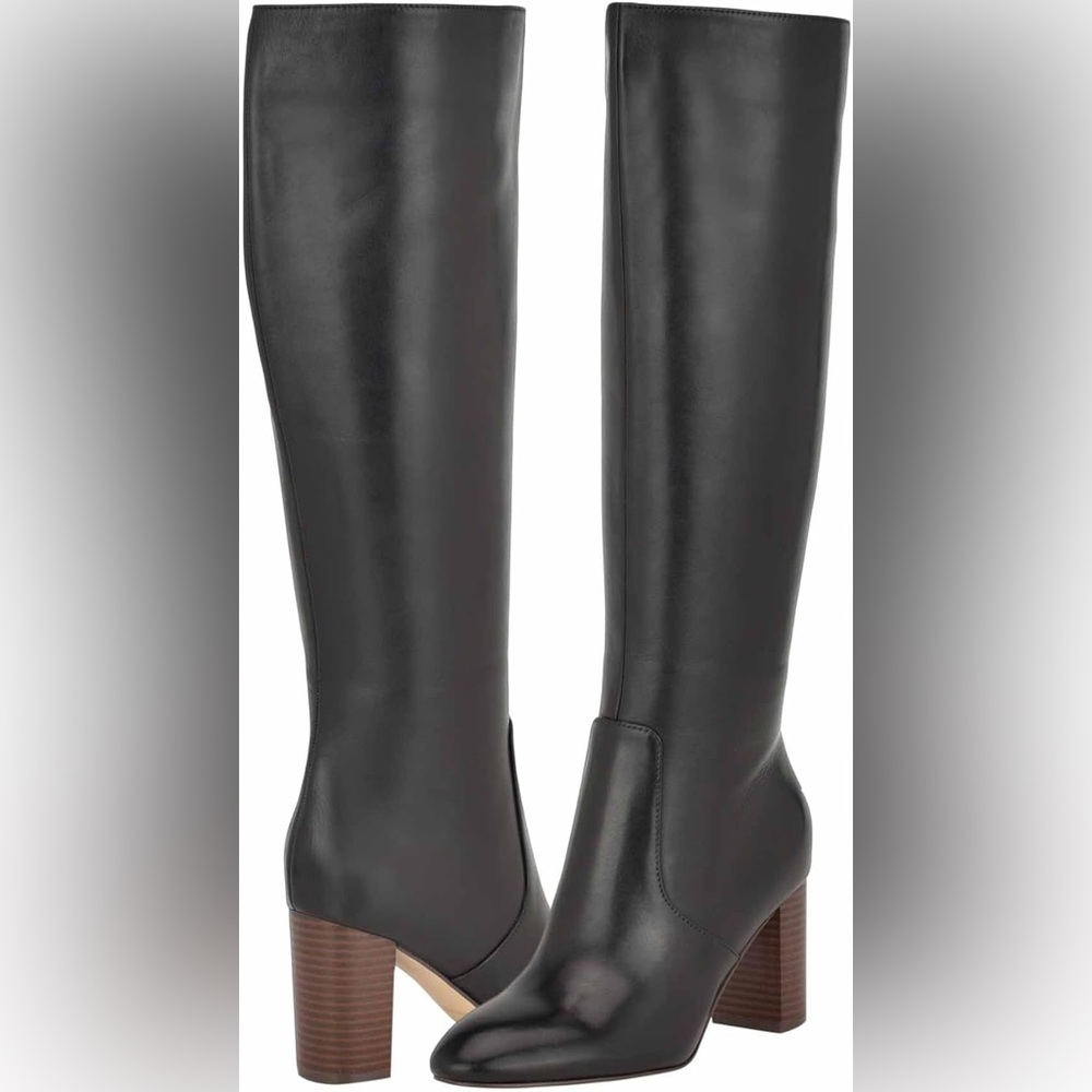 Otton Stacked Block Heel Dress Boots